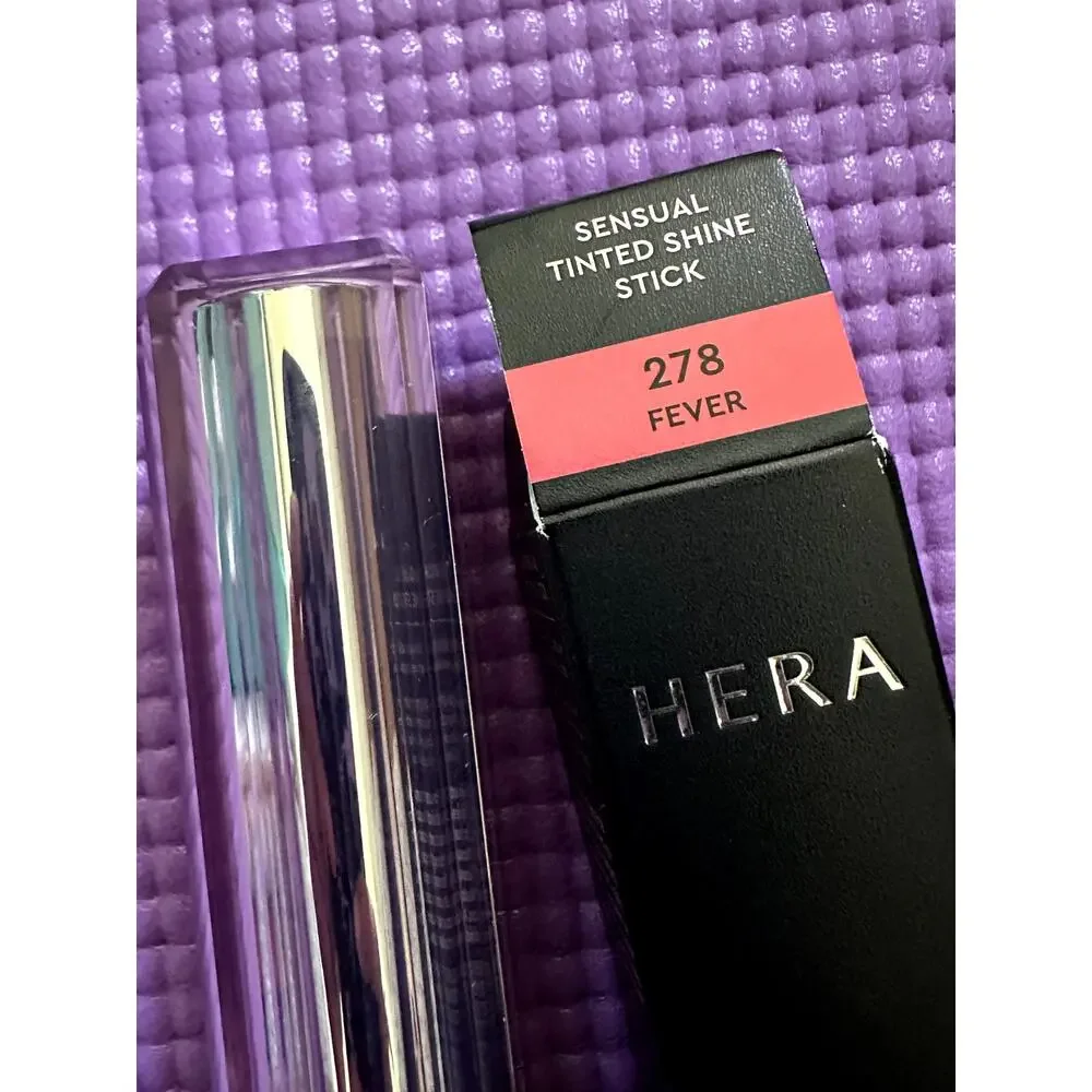 New HERA Sensual Tinted Shine Stick 278 Fever Lipstick K-Beauty 3.5g EXP 2027
